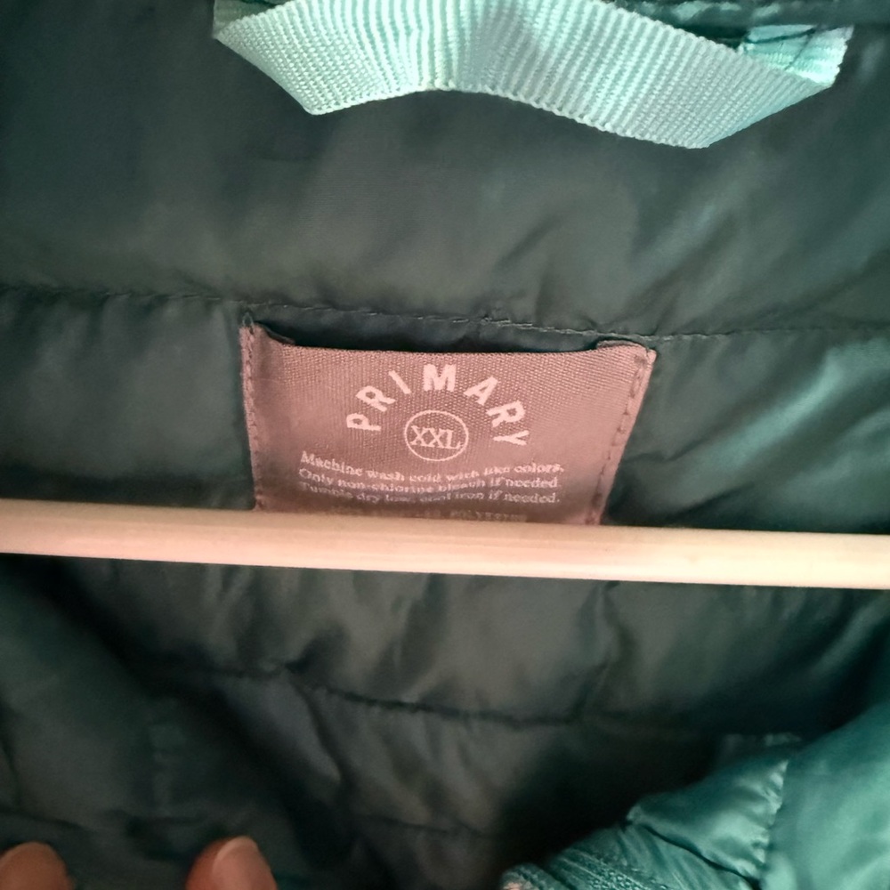 Primark Teal Puffer Jacket XXL